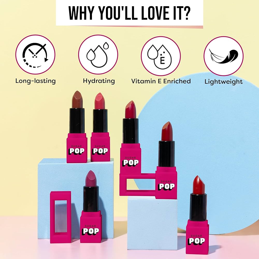 SUGAR POP 06 AMBER LIPSTICK SUGAR POP 06 AMBER LIPSTICK